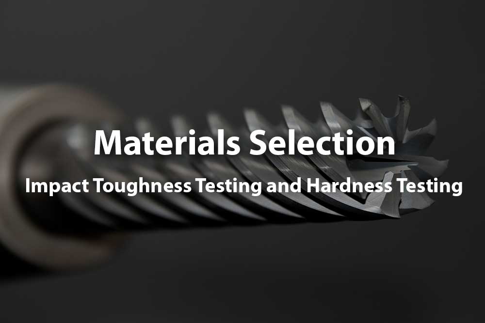Impact Toughness Testing and Hardness Testing title slide